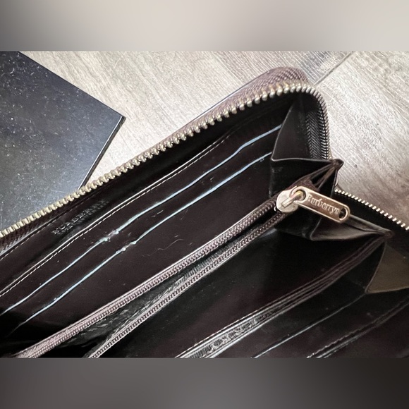 Burberry Wallet Preloved Authentic Vintage - Picture 4 of 7